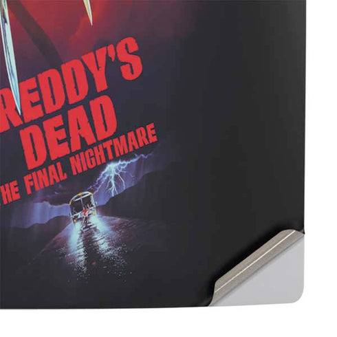 Nightmare on Elm Street Freddy Krueger PS5 Console Skin